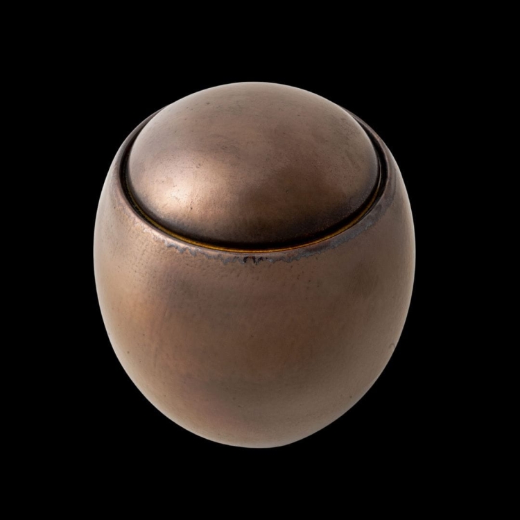 Antic Gold Modern Urna ceramiczna w kolorze antycznego złota (2).jpg