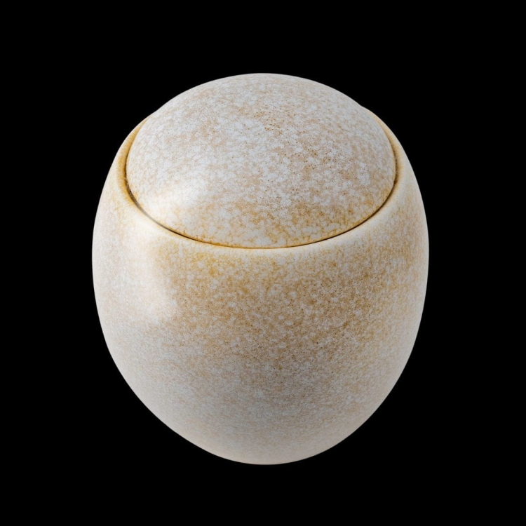 Sandy Modern white Urna ceramiczna w kolorze piaskowo białym (3).jpg