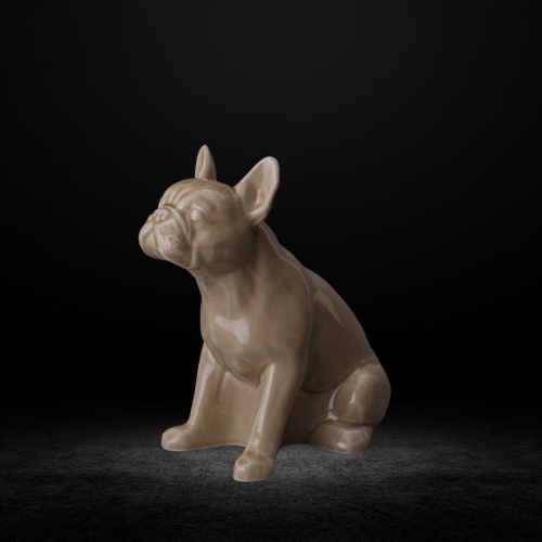 Ceramiczna urna dla zwierząt Buldog beż (5).jpg