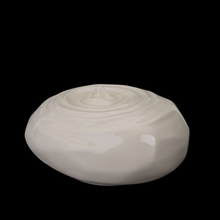 Ceramiczna urna "Kropla czasu" bezbarwny połysk
