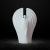 Ceramiczna urna - Anioł - białe błyszczące szkliwienie
