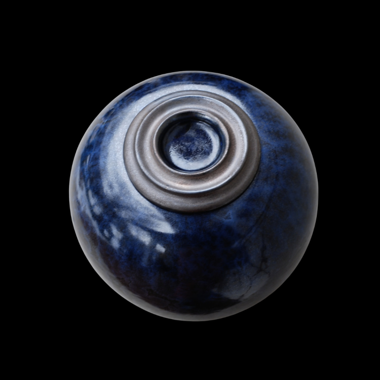 Lumea - Urna ceramiczna - granatowo czarne szkliwo krystaliczne (5).png